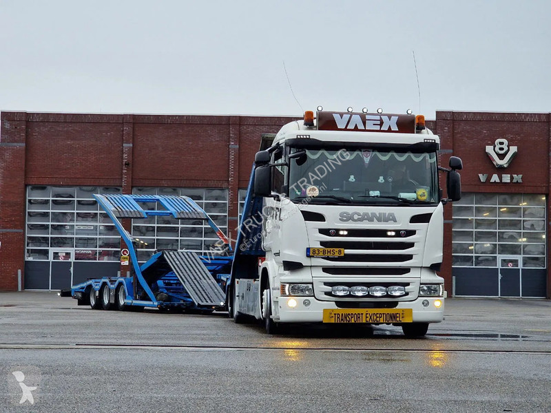 Lastbil Scania 6x2 Trucktransporter GS Meppel +...