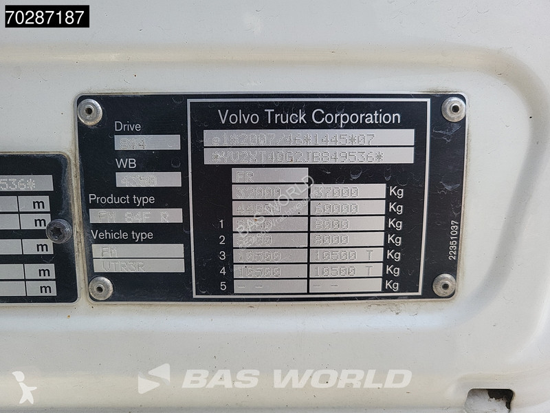 Camion Volvo 500 8X4 14m3 Manjot Tipper...