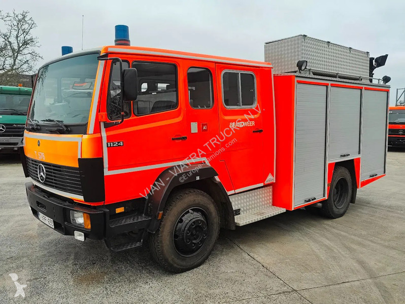 Camión Mercedes 1124 AF 4x4 Feuerwehr -...