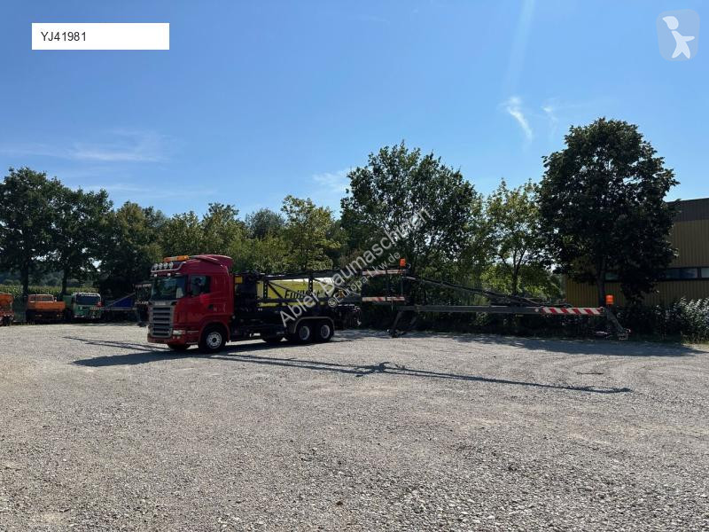 شاحنة Scania R580  mit Küpper Weisser...