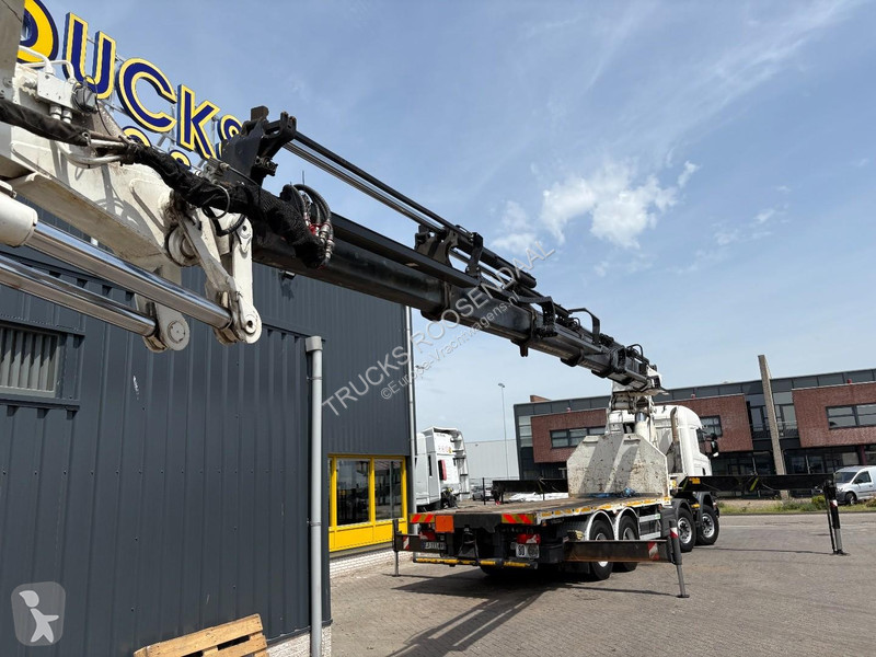 شاحنة Scania R 520 V8 + PAFINGER 72002 6X + JIB...