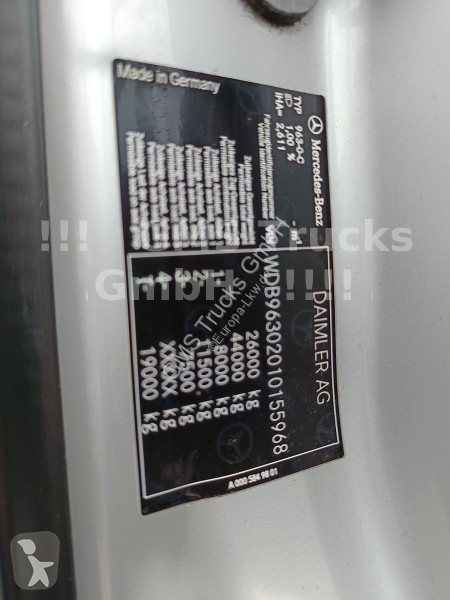 Mercedes 2546 / 6X2 / Carrier FRIGO Cool /...