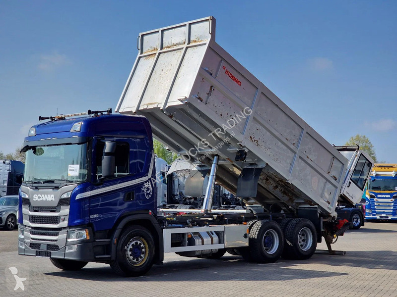 شاحنة Scania G500 6x2 - Tipper + Palfinger...