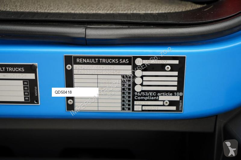 شاحنة Renault D WIDE 380 DE11 / 4X2 / LAWETA 8...