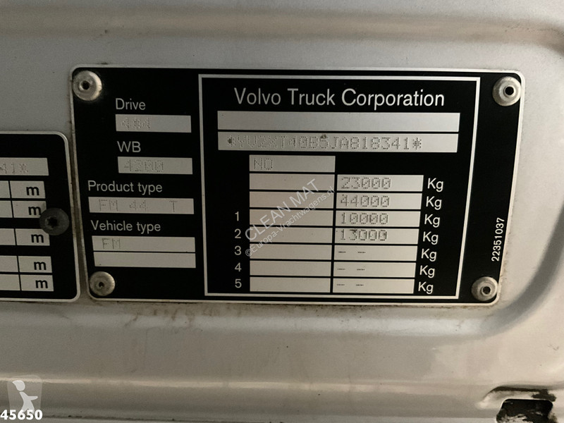 شاحنة Volvo 500 4x4 Fassi 31 Tonmeter laadkraan...