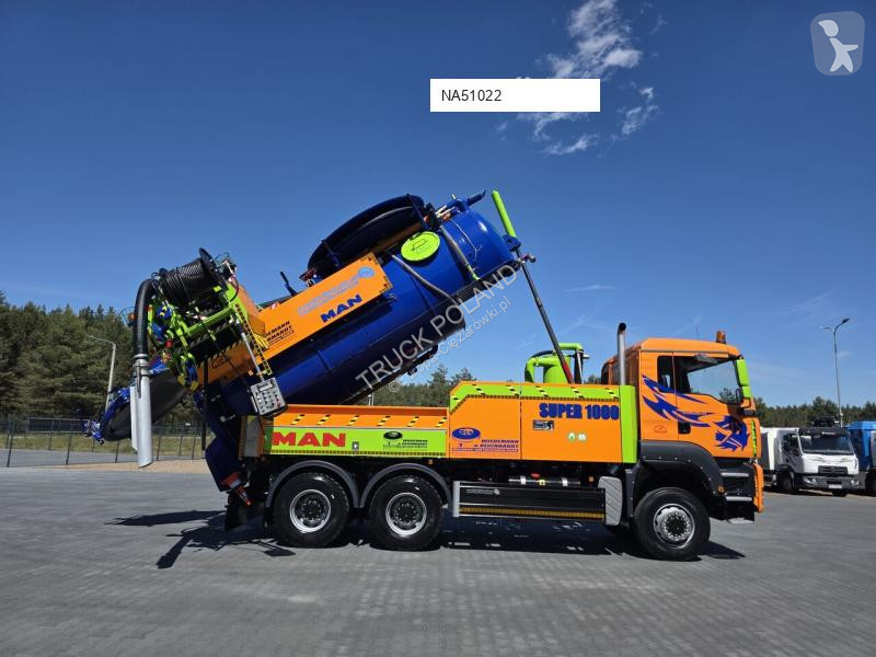 شاحنة MAN SUPER 1000 6x6 WUKO RECYKLING