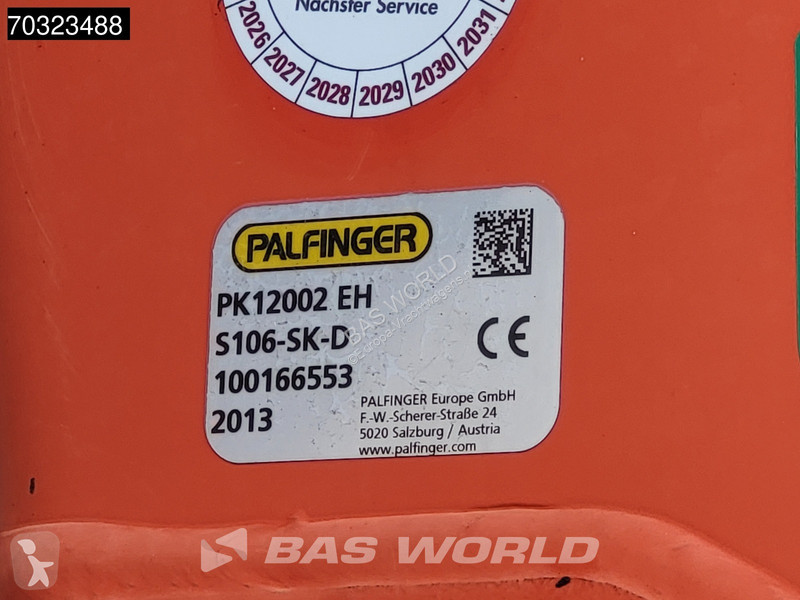 شاحنة Scania P280 P 4X2 Palfinger PK12002 EH A...