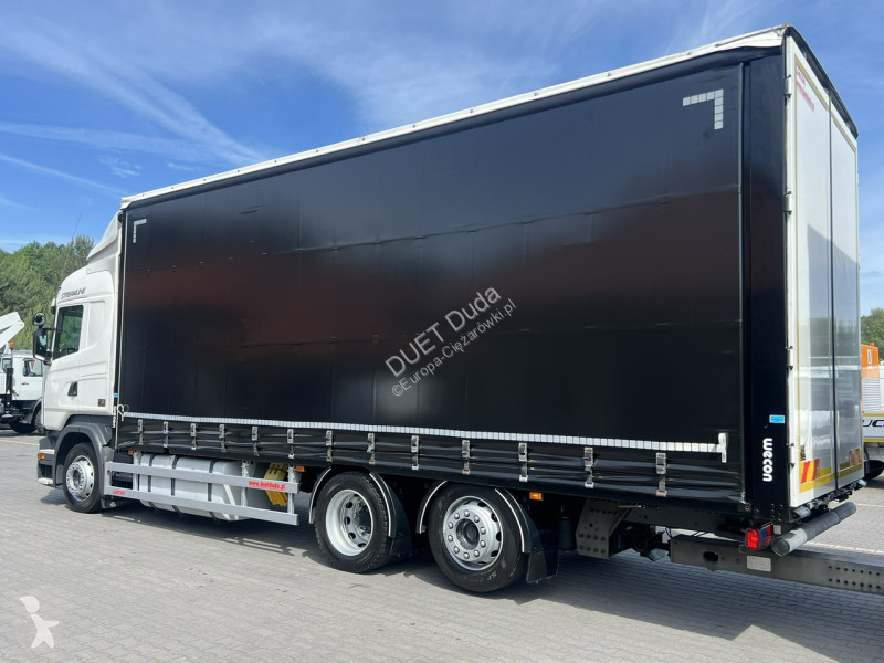 Camión Scania R410 bez EGR Zabudowy Wecon 120m...