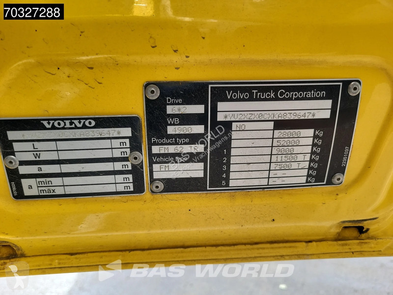 شاحنة Volvo 450  6X2 7,63m Box Retarder Full...