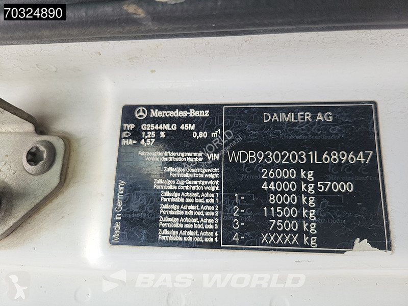 شاحنة Mercedes 2544 6X2 Vacuum truck Saug und...