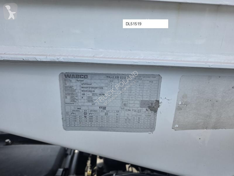 Lastbil Spitzer DAF WELGRO blower + Spitzer...