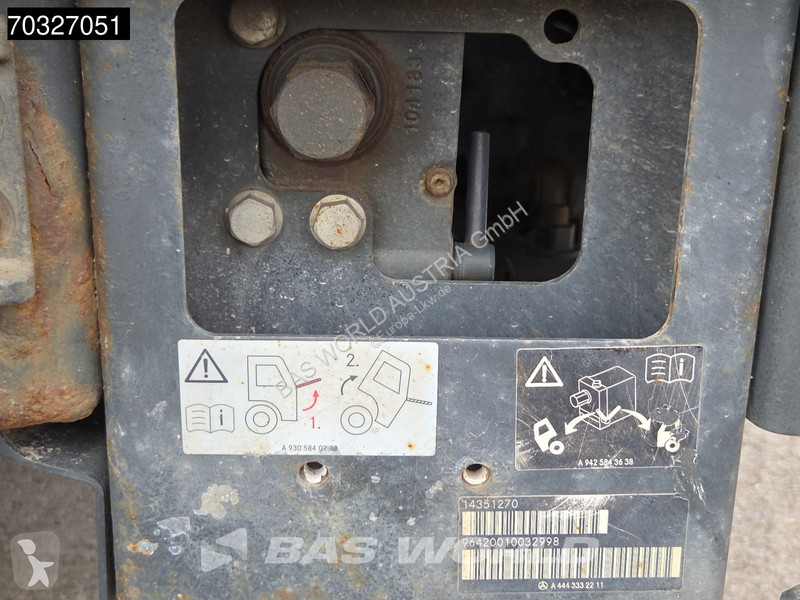 شاحنة Mercedes 1845 4X2 Full Steel Meiller Skip...