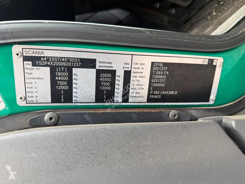 شاحنة Scania P450 6X2 EURO 6 - ROFO GEMINI +...