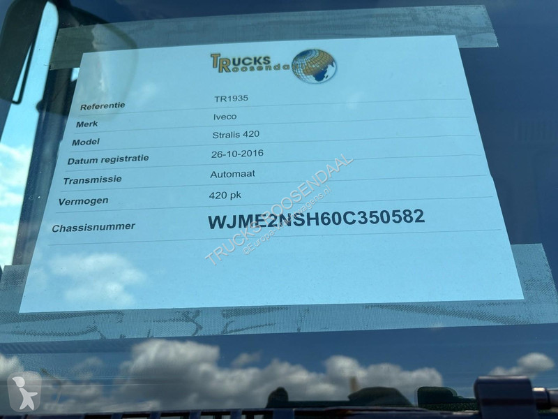 شاحنة Iveco 420 + 6X2 + FASSI F 135 - 3X EXT. +...