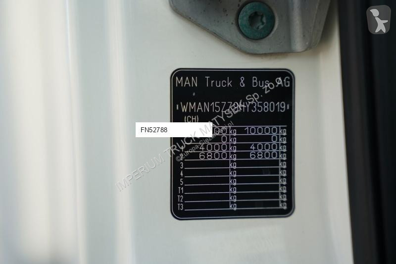 Kamion MAN TGL 10.180 / 4x2 / CHŁODNIA - 6,1 M...