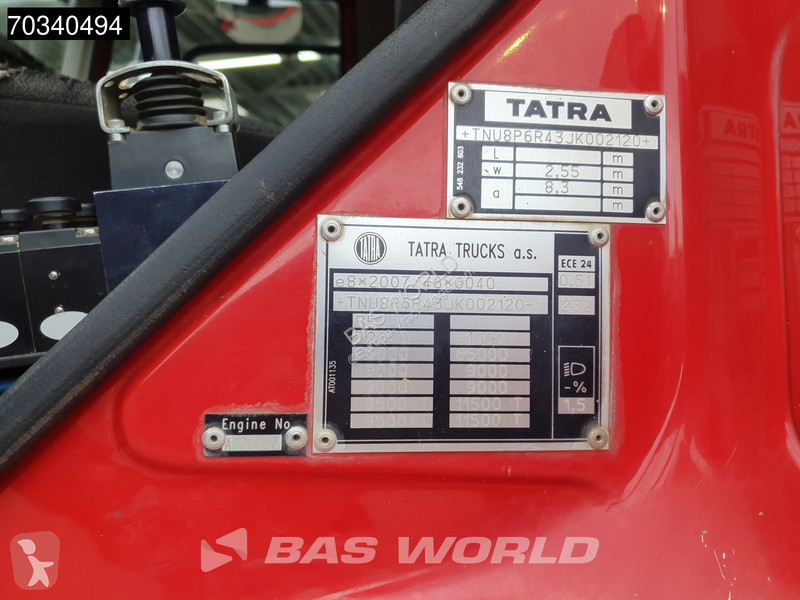 Tatra 510 8X8 8x8 17m3 WAF 2-way tipper Manual...