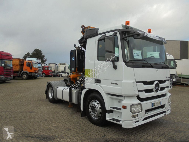 Camion Mercedes 1846 + Euro 5 + EFFER 250 Crane...