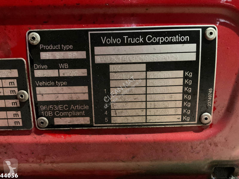 Kamion Volvo 500 8x4 Euro 6 MPG 150 Tonmeter...