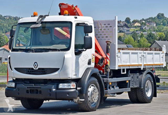 Camion Renault MIDLUM 300 DXI * FASSI...