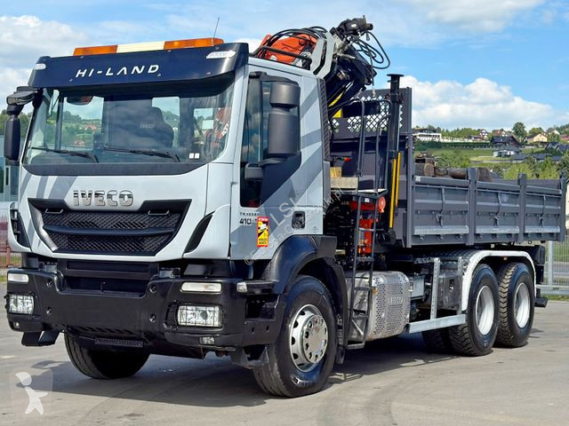 Kamion Iveco TRAKKER 410*Kipper 5,20m*ATLAS...