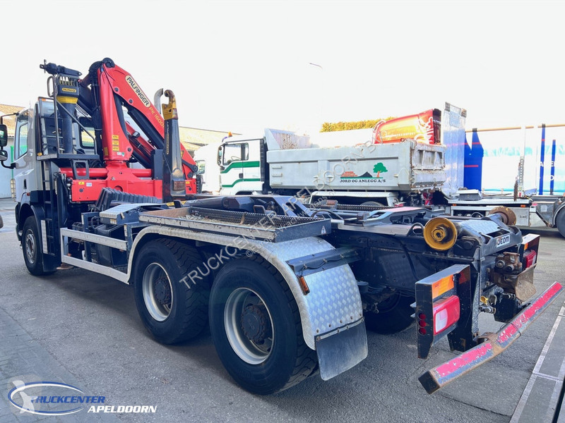 Kamion DAF 85410 6x4 Steel springs, Palfinger...