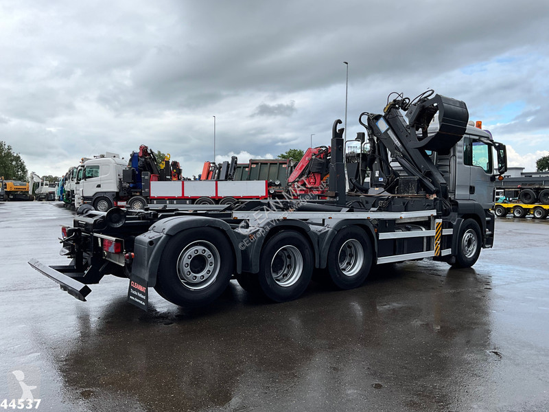 Camion MAN 35.400 8x4 HMF 16 Tonmeter Z-kraan