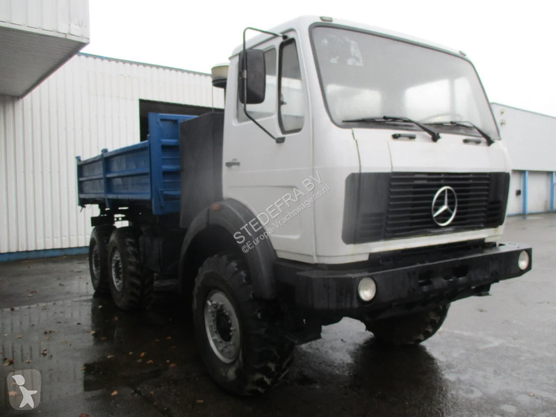 Camião Mercedes FAP 2026 , V8 , 6x6 ,  Manual ,...