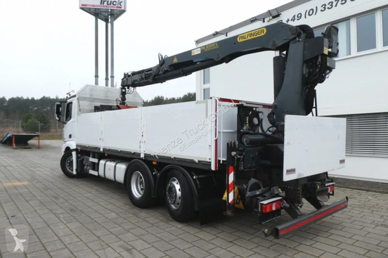 Camion Mercedes Antos 2543 L 6x2 Pritsche Heckkran