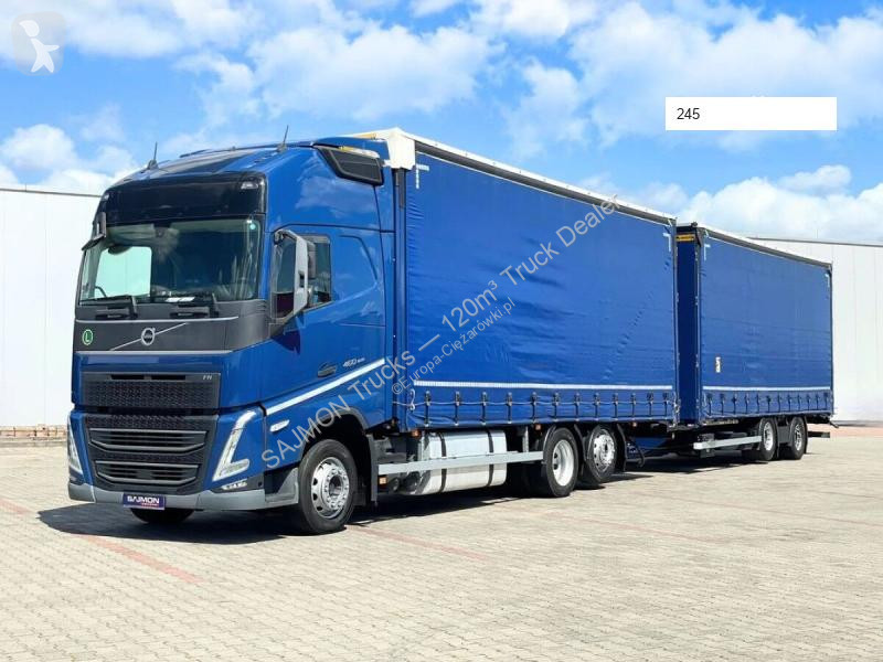 Kamion s návěsem Volvo FH 460 / ZESTAW TANDEM...