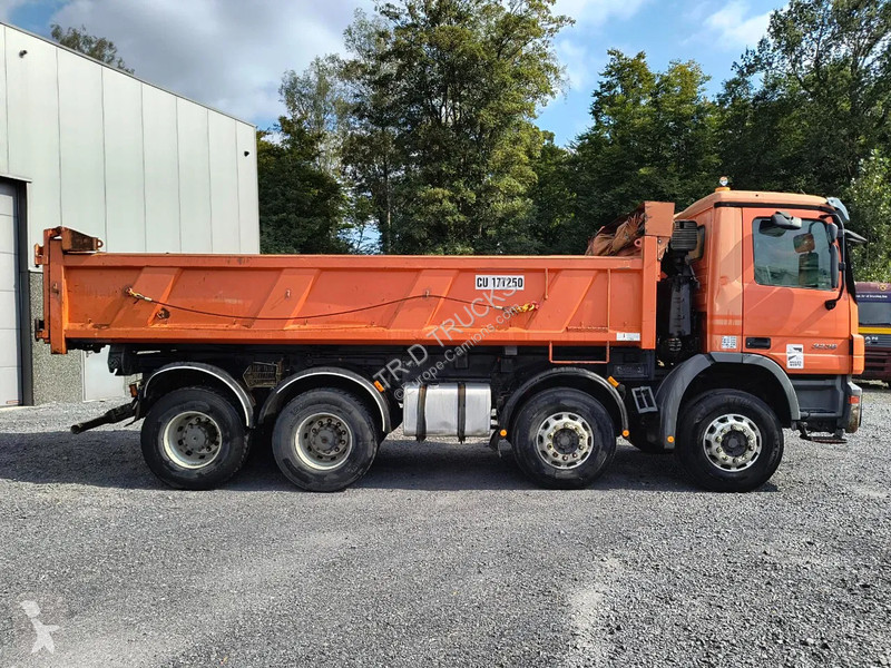 Camião Mercedes 3236 8X4 - 2 SIDE TIPPER/BI-BENNE