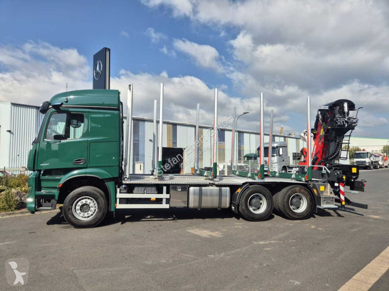 Camion Mercedes 2651 L 6x4 Kran Epsilon TZ...