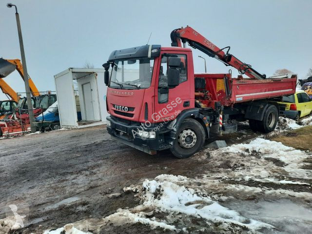Camion Iveco ML 180E25  KIPPER & KRAN * aus...
