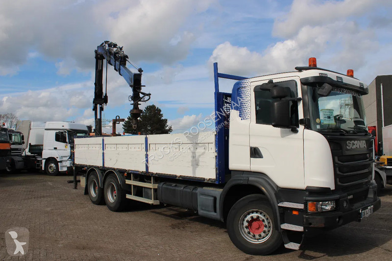 Kamion Scania 440 hiab 166-4 hipro + 6x4 +...