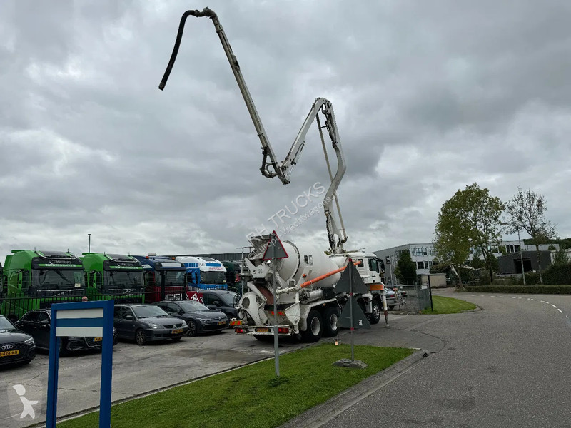 Béton MAN 35.400 8X4 PUTZMEISTER PUMP 21-3 +...
