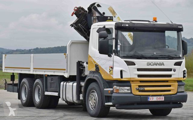 Lastbil Scania 420* RITSCHE 6,40m * K...
