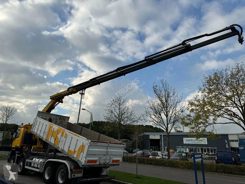 Kamion Mercedes 4448 8X4 + EURO 6 + FASSI F315...