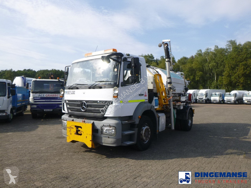 Lastbil Mercedes 1824 4x2 RHD Whale vacuum tank...