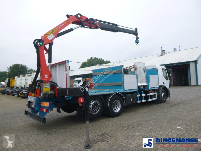 Camion Renault 340 dxi 6x2 + Palfinger PK...