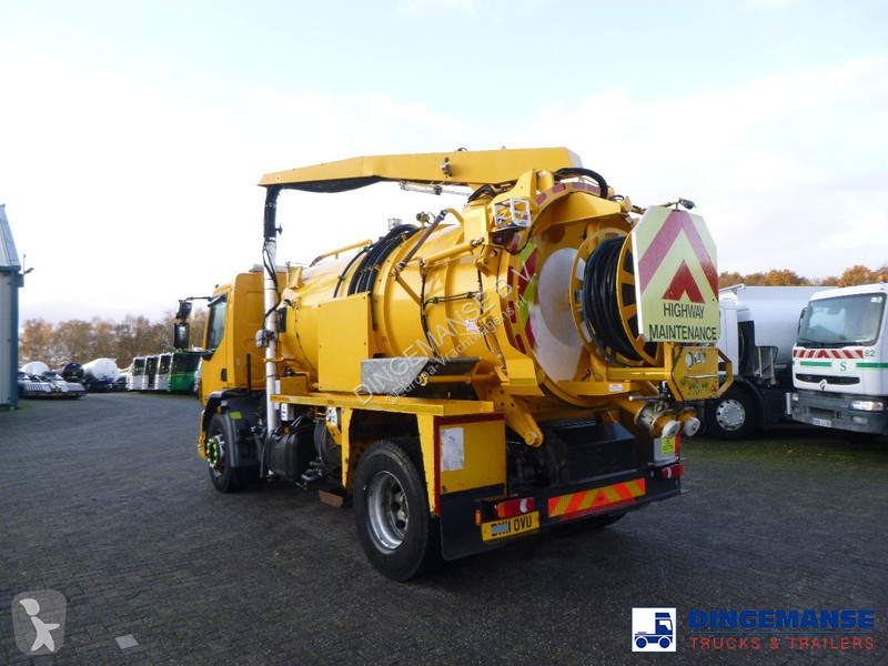 Kamion DAF 55220 4X2 RHD Whale vacuum tank 8.1 m3