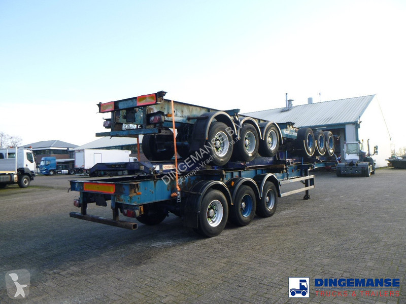 Kamion  Stack - 3 x container trailer...