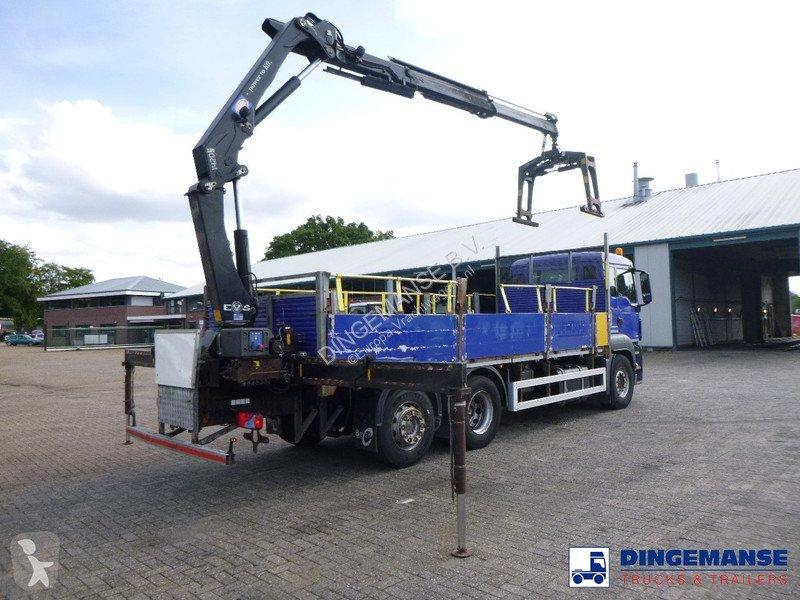 Camion MAN TGS 6x2 RHD + HMF 1420 K2