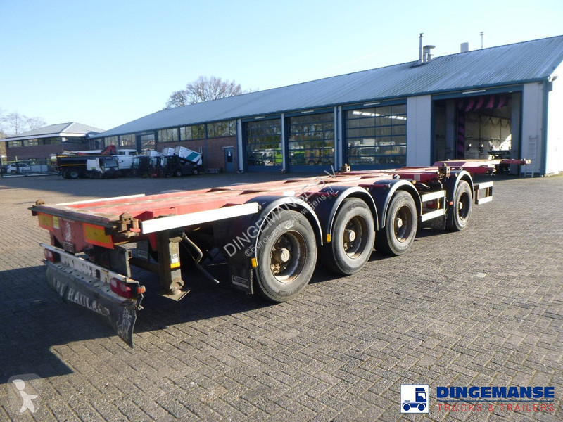 Kamion  4-axle container combi trailer (3 + 1...