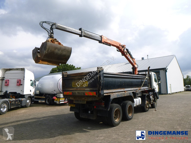 Camion DAF 85360 8X4 RHD tipper + Terex 118.2...