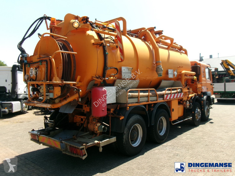 Camion MAN 8x4 Euro 2 vacuum tank ADR 15 m3 / 2...