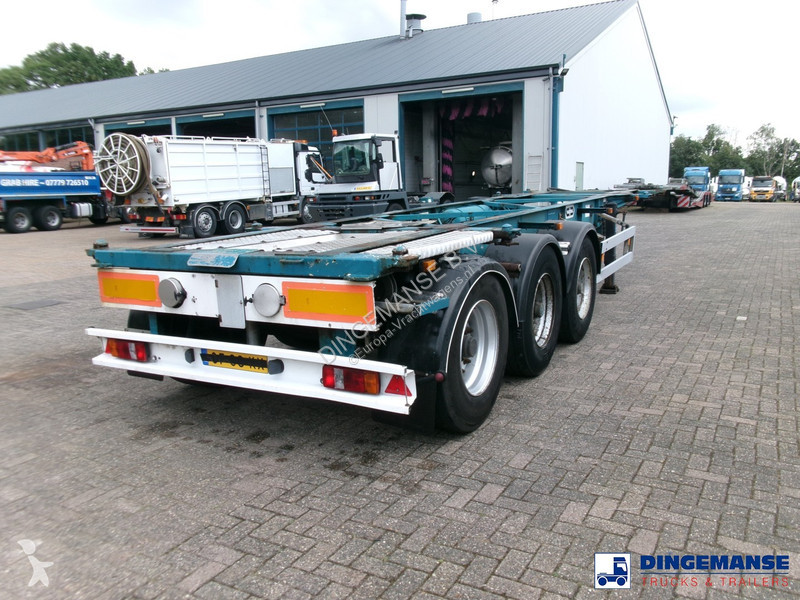 Kamion Van Hool 3-axle container chassis 20,30 ft.