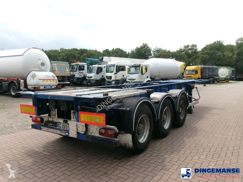 Lastbil General Trailers 3-axle container...
