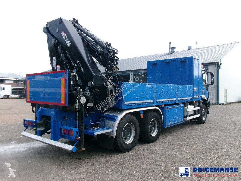 Vrachtwagen Iveco AD260T33 EEV 6X4 + Hiab 377...