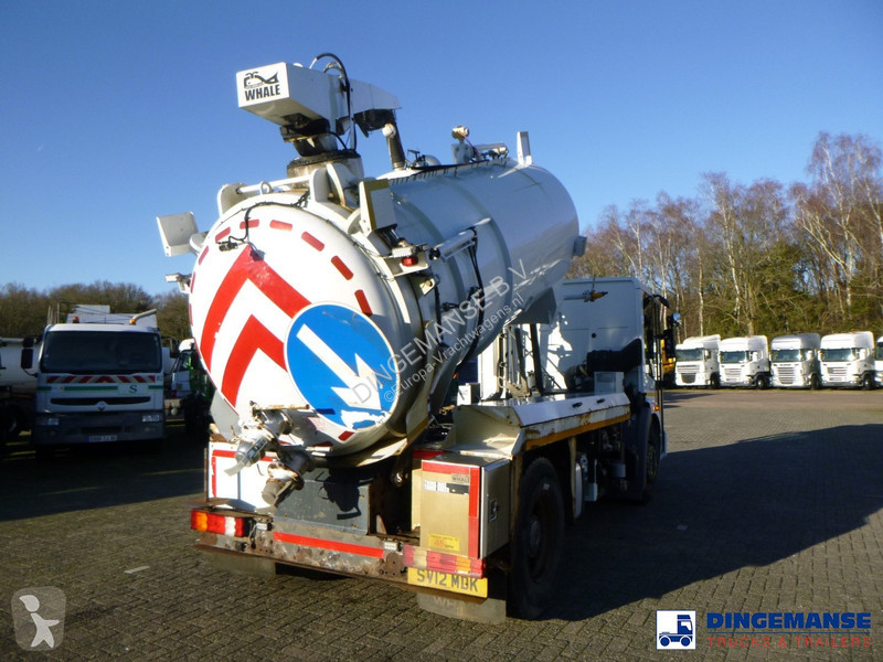 Camião Mercedes 1824 4x2 Whale vacuum tank 8.1 m3