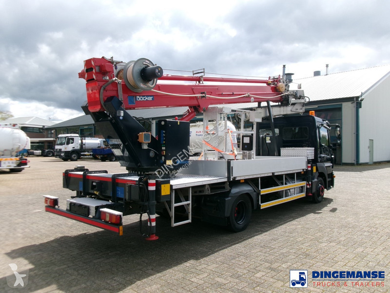 Kamion Mercedes 816 4x2 Bocker AK 32/1500 SPS...