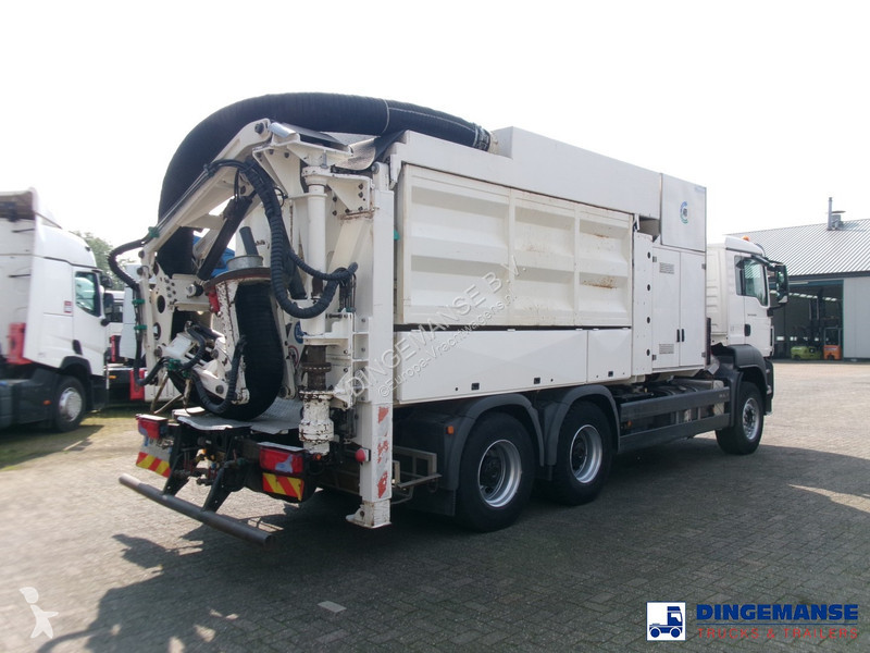 Lastbil MAN TGS 6X4 MTS Saugbagger Dino3 vacume